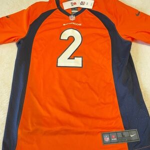 NWT Nike NFL Denver Broncos Patrick Surtain Orange Jersey Sz L